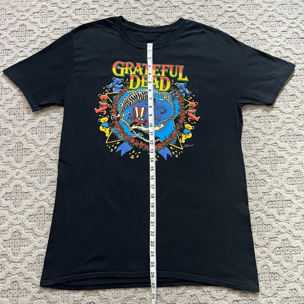 🐢 '18 Grateful Dead Band Uncle Sam Gator Tony Millionaire Art Ripple Junc. Tee - Picture 11 of 14